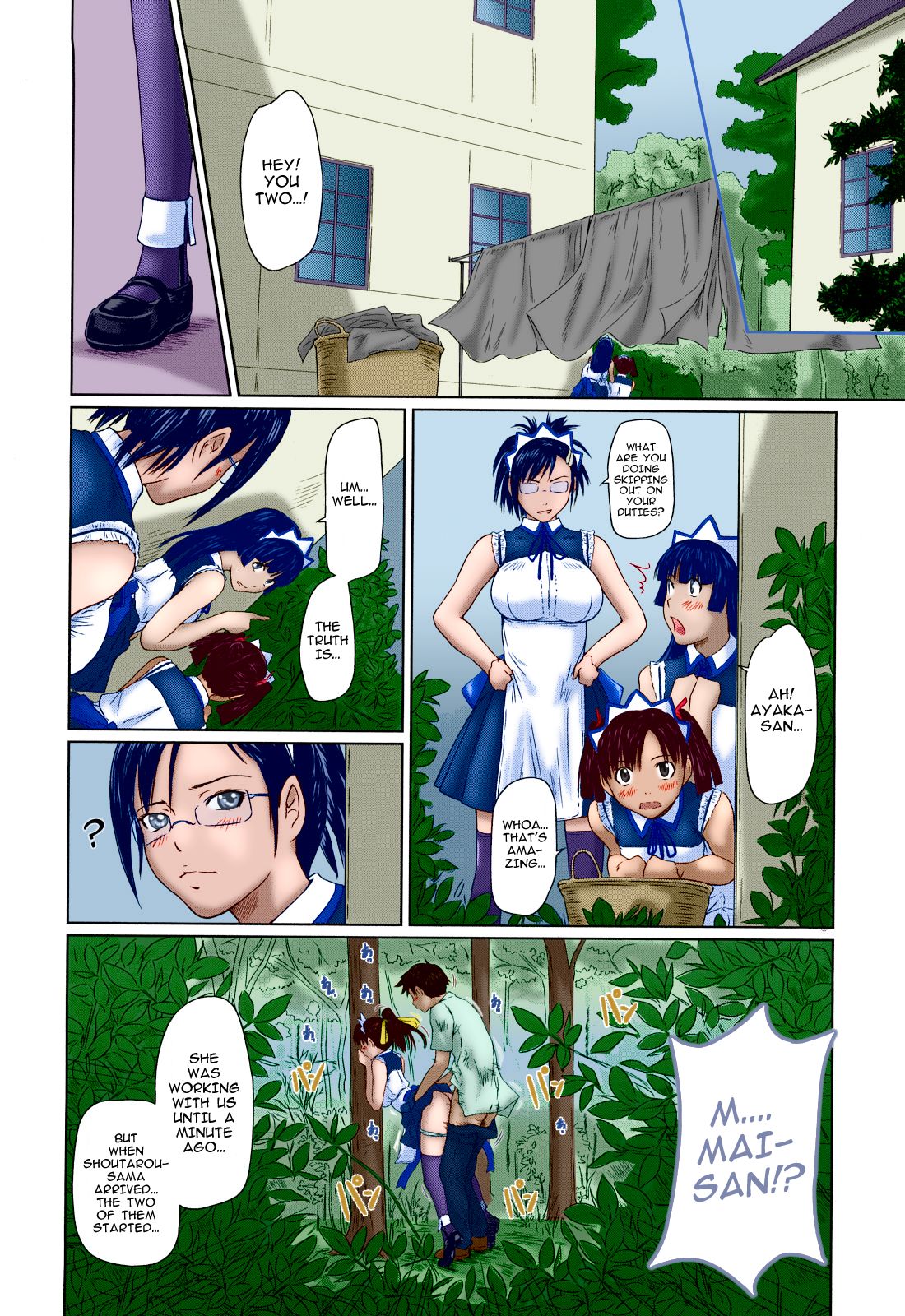 Mai Favorite REDRAW Ch. 2-3 WIP page 2 full