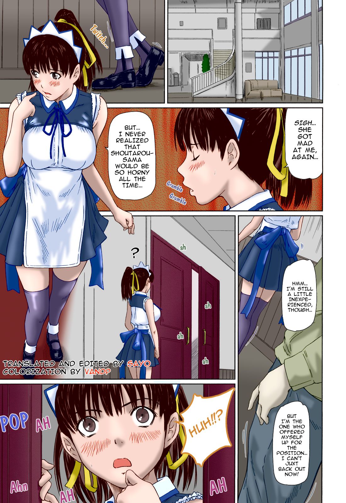 Mai Favorite REDRAW Ch. 2-3 WIP page 7 full