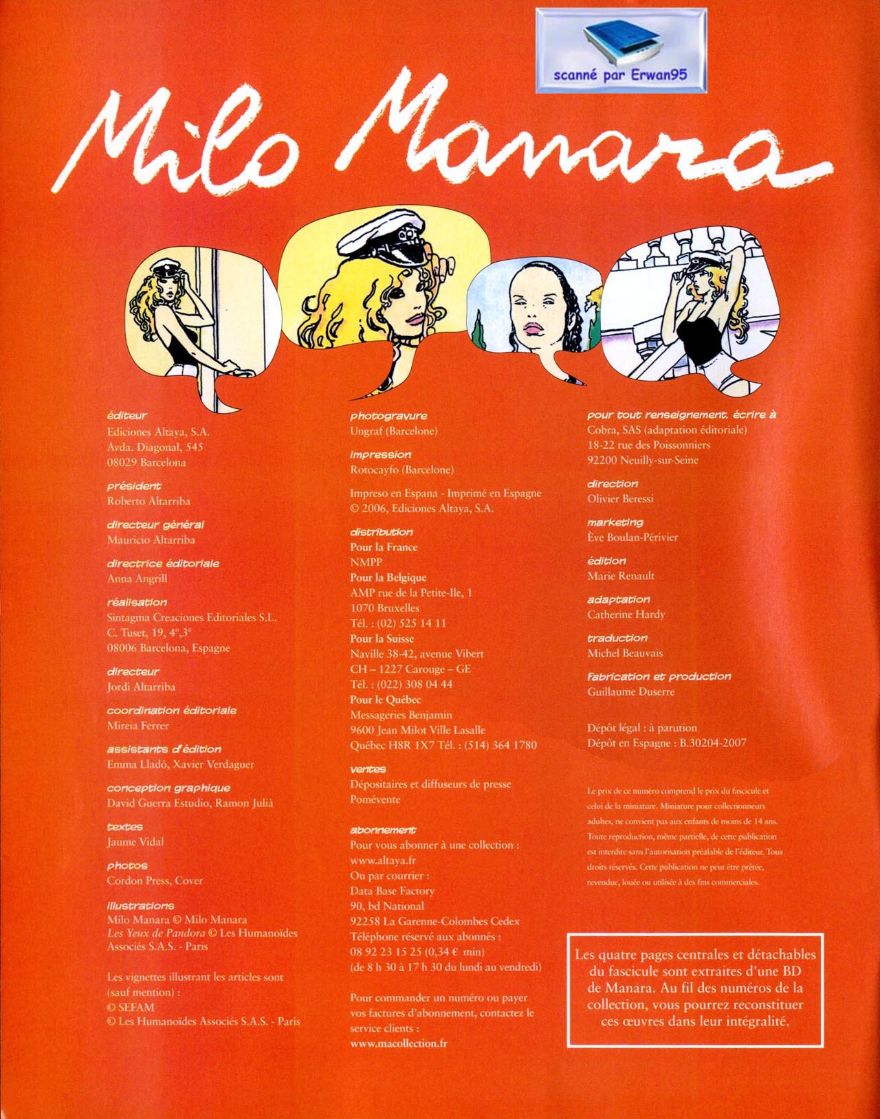 Manara Figurine Magazine - Volumes 1 to 50 page 3 full