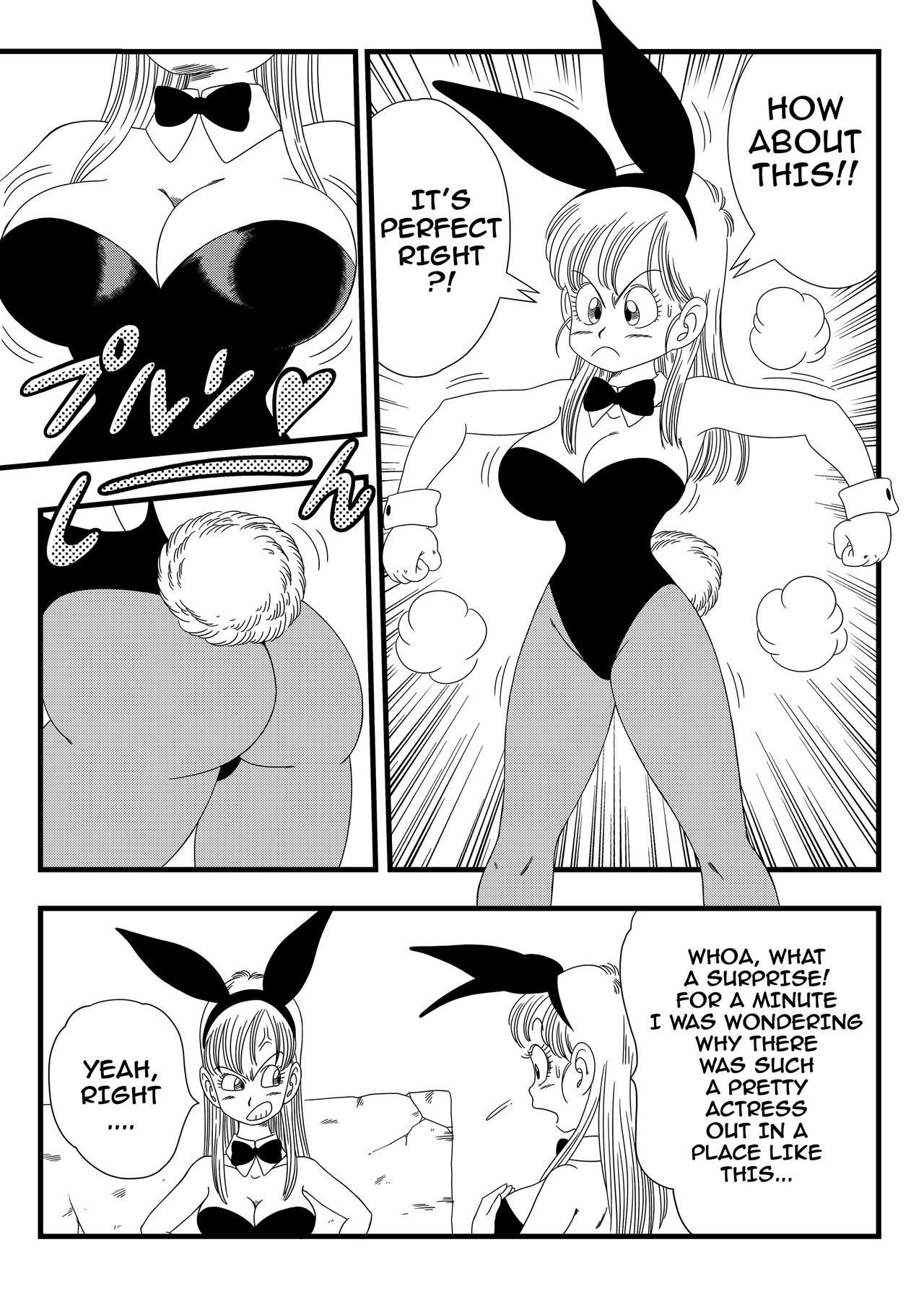 Bunny Girl Transformation page 5 full