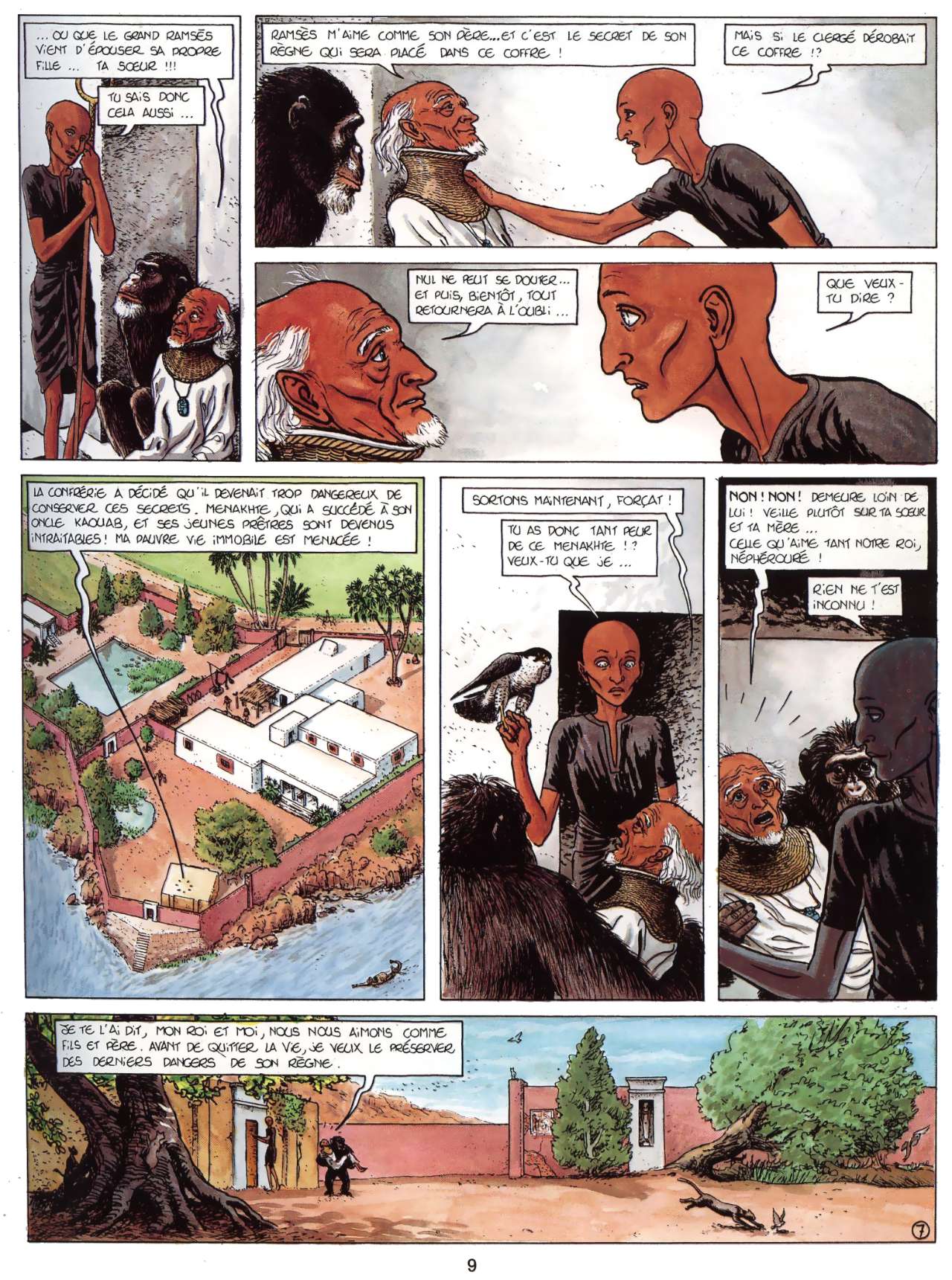 Les Héritiers du Soleil - 07 - L'architecte immobile page 10 full