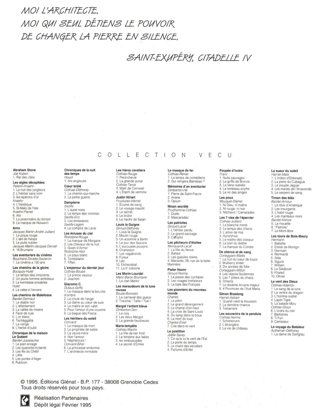 Les Héritiers du Soleil - 07 - L'architecte immobile page 3 full