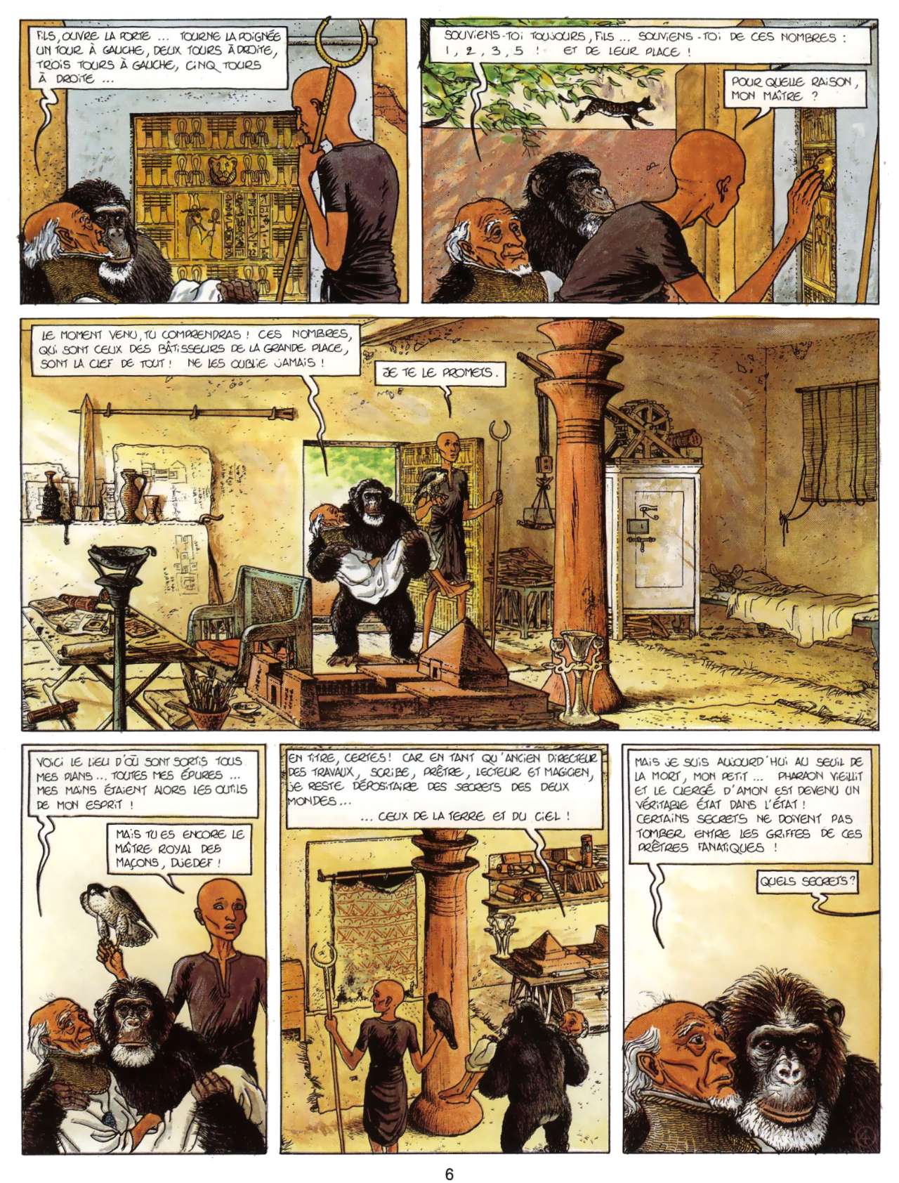 Les Héritiers du Soleil - 07 - L'architecte immobile page 7 full