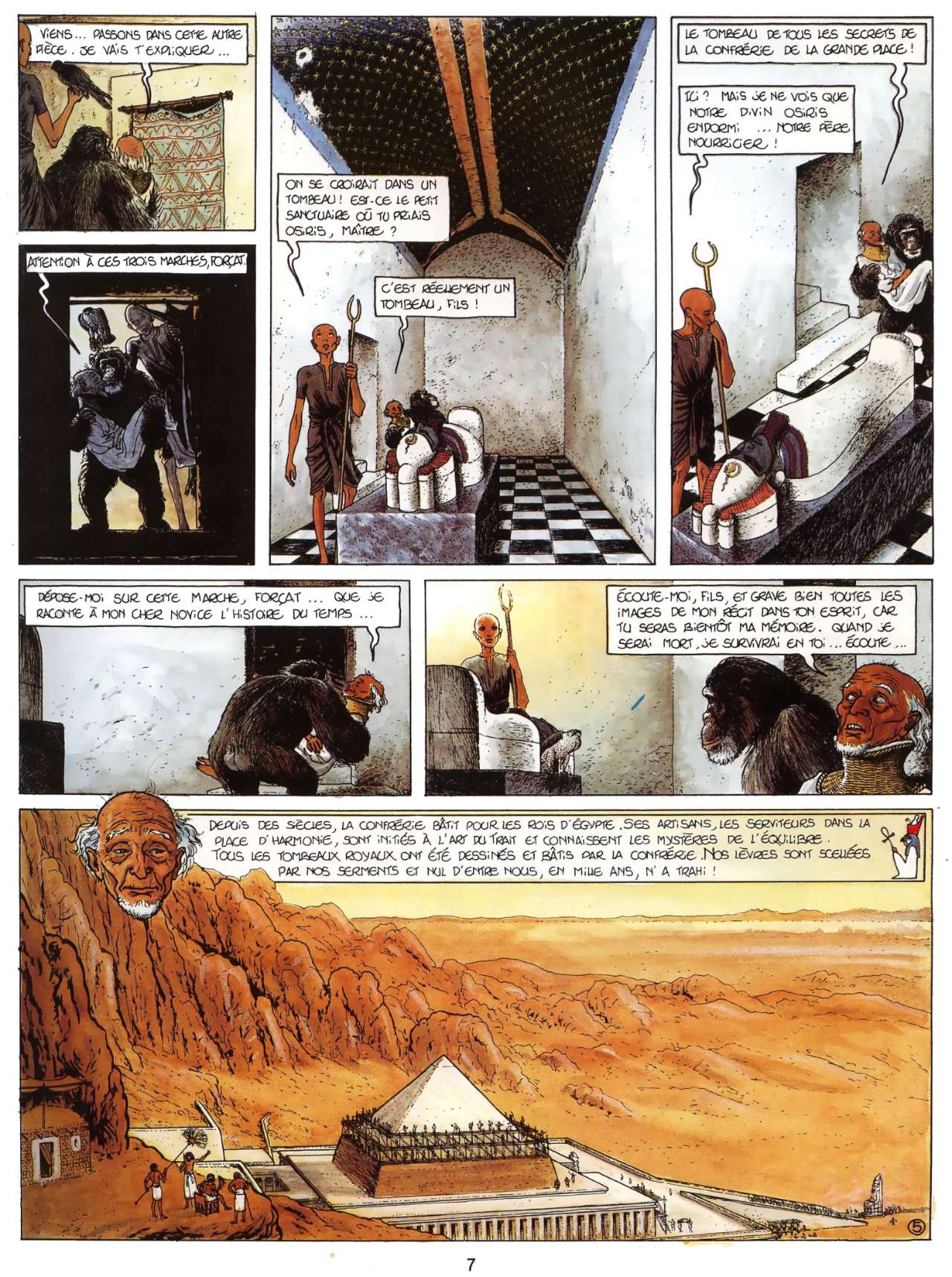 Les Héritiers du Soleil - 07 - L'architecte immobile page 8 full