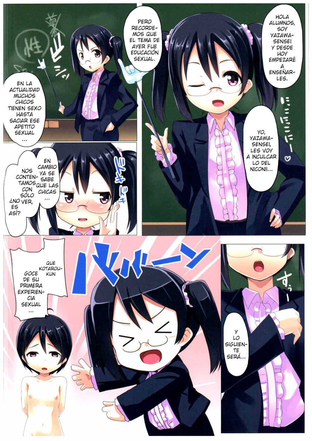 Oshiete! Yazawa-Sensei page 2 full