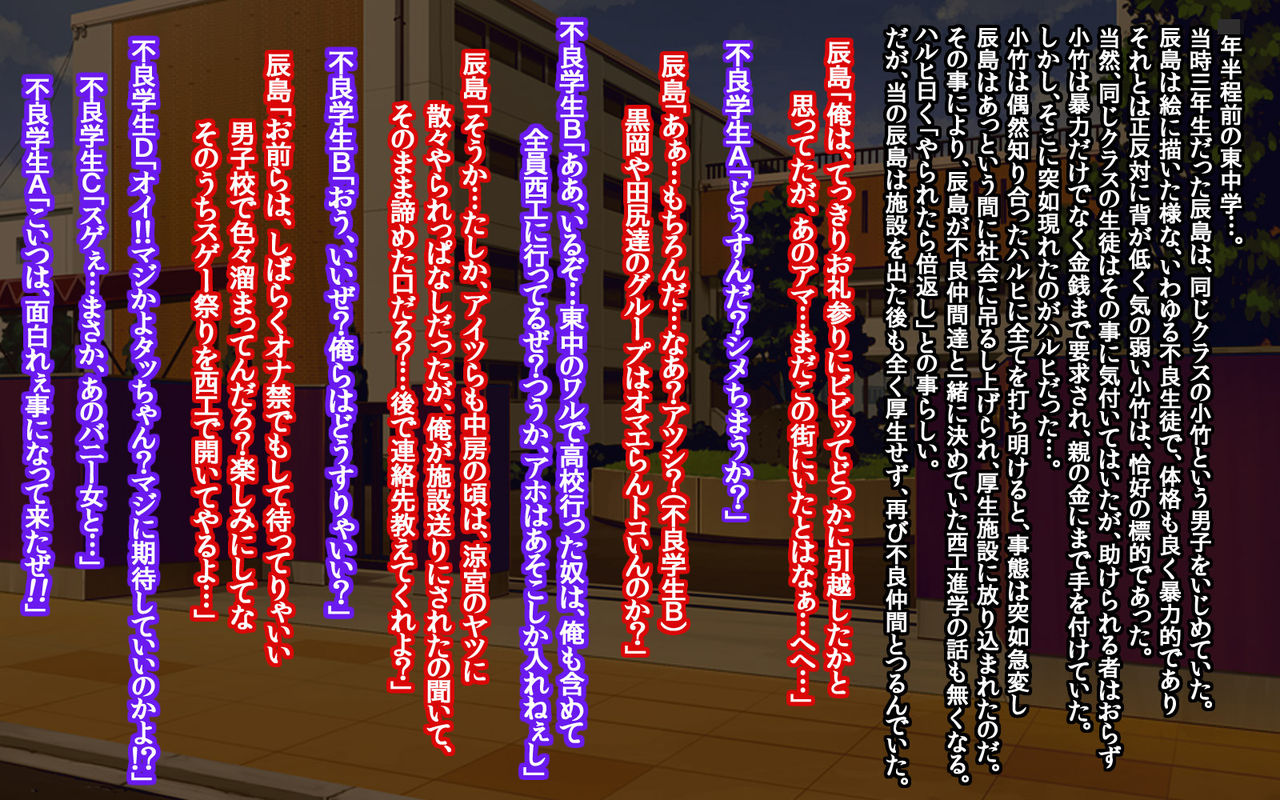 Gokuaku DQN Shuudan ni Rachi Sare, Odosare, Boukou Sare, Heion na Nichijou o Kuruwasareta Onna-tachi!! ~Gokubuto Chinpo to Tairyou Semen no Arashi de Shisshin Suru made Jigoku o Miserarete mo Soredemo Nigerarenai~ page 5 full