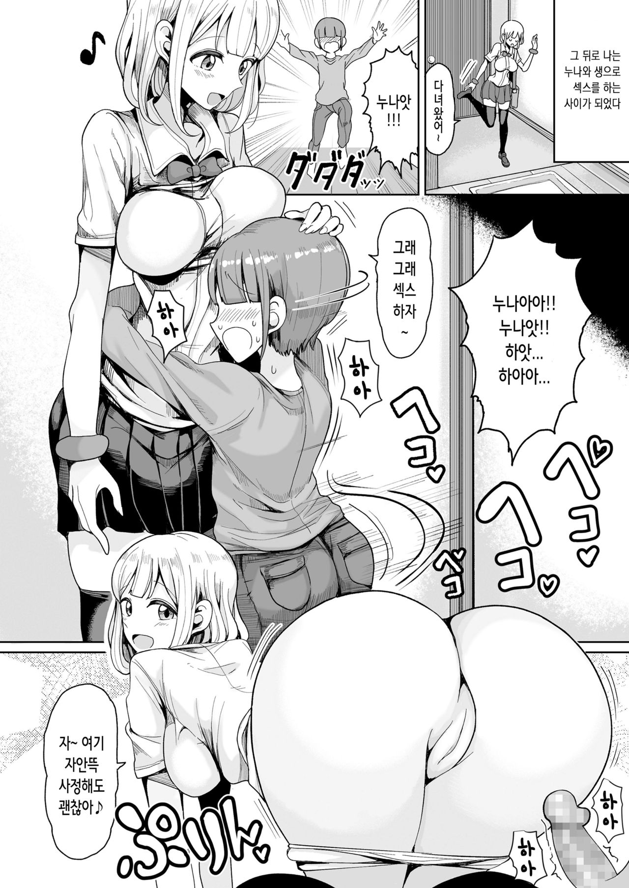 Boku no Onee-chan ni wa Teisou Gainen ga Nai | 내 누나에겐 정조관념이 없다 page 4 full