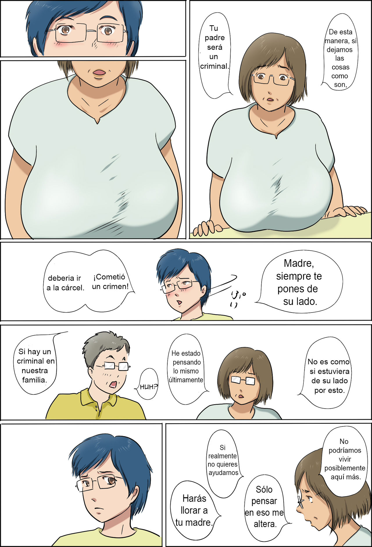 Haha to Musuko no Kazoku Seikatsu | Vida familiar de madre e hijo. page 5 full