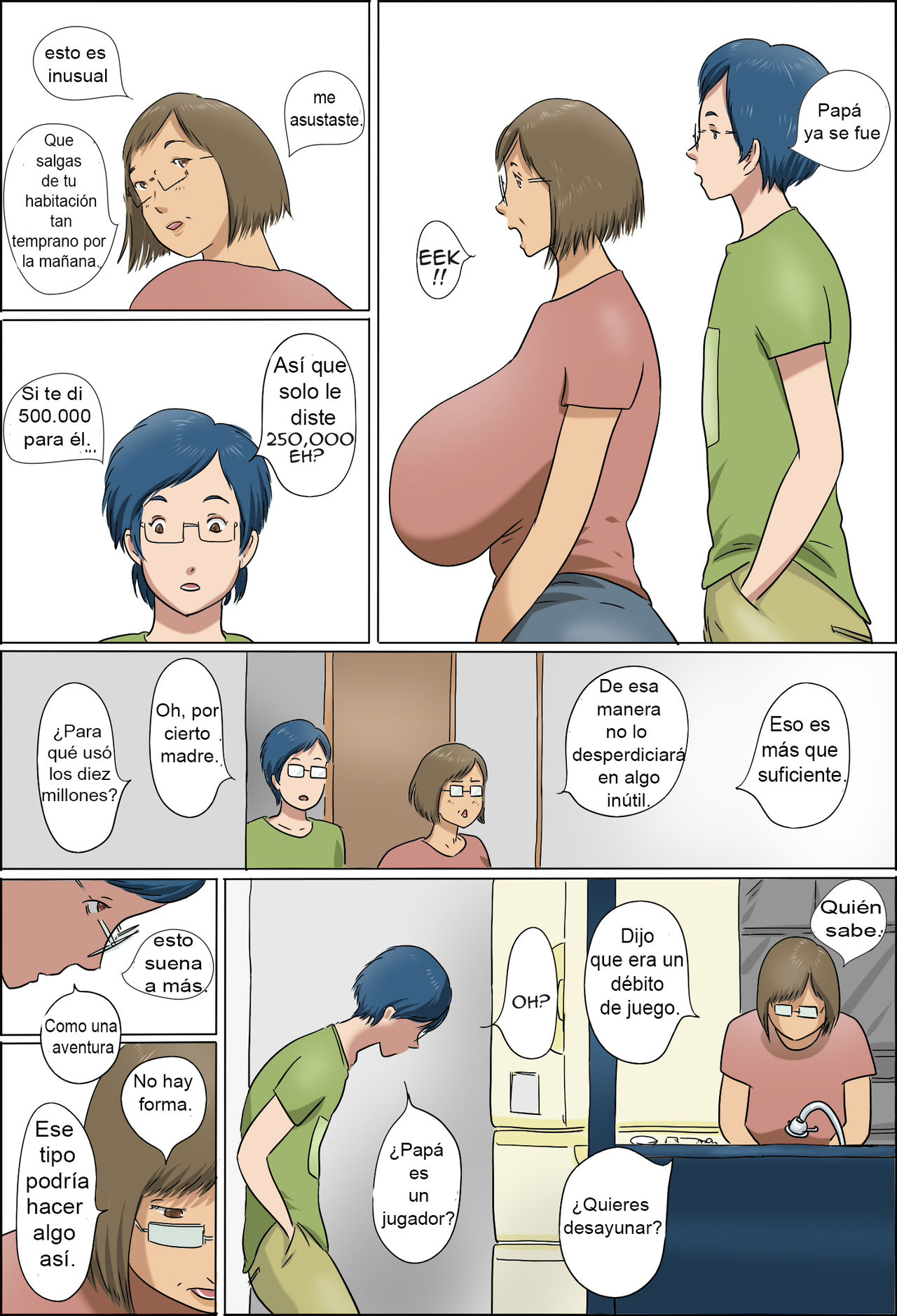 Haha to Musuko no Kazoku Seikatsu | Vida familiar de madre e hijo. page 9 full