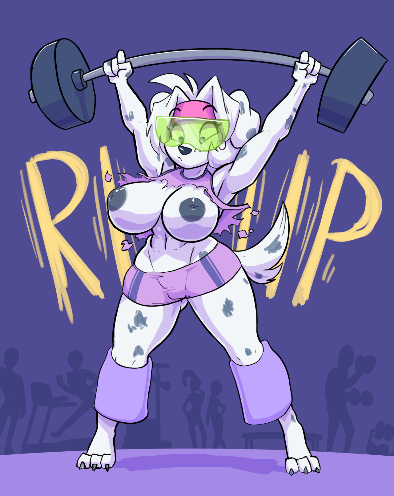 YOGA Pants and Workout Antics, Furry edition page 9 full