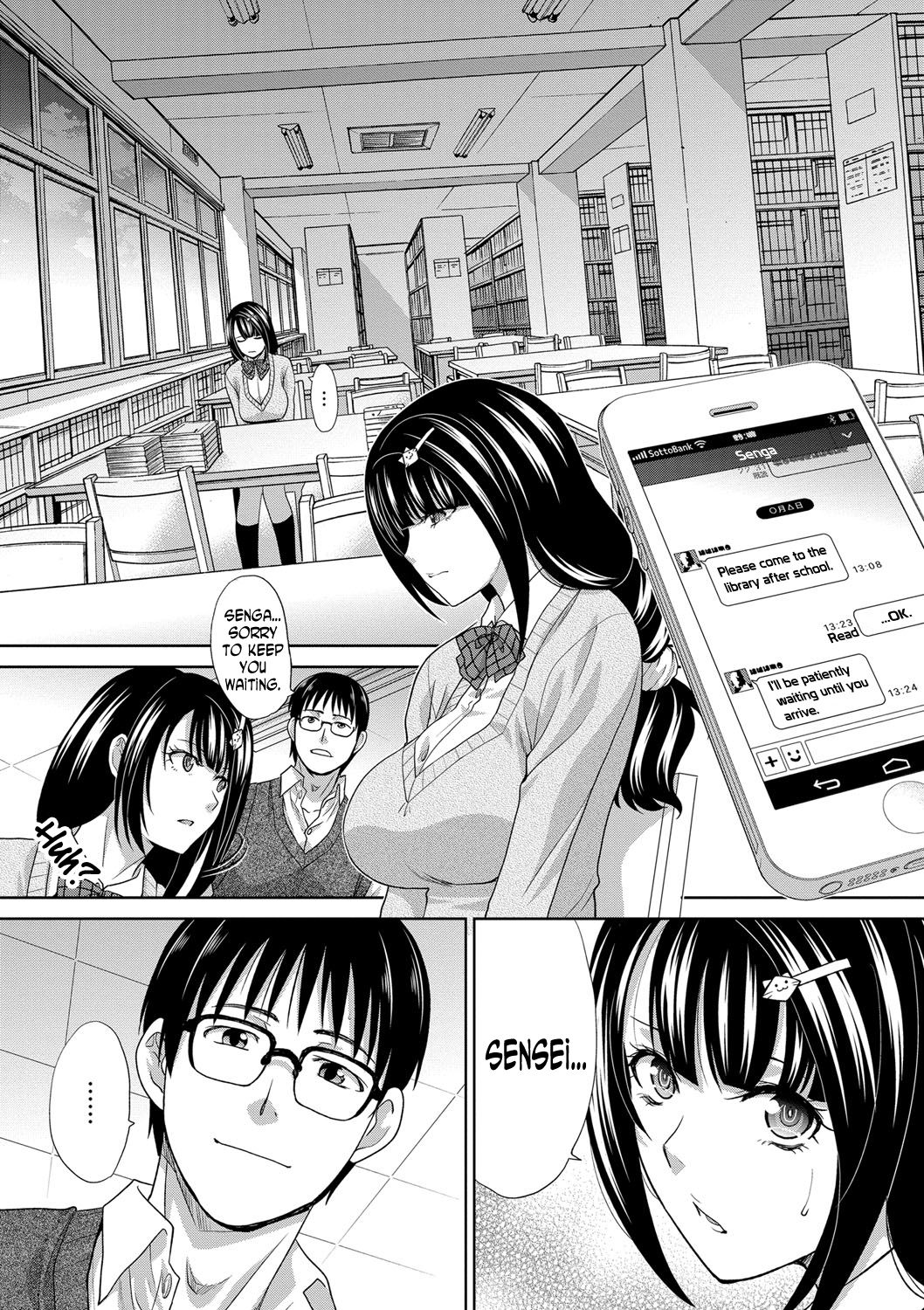 Toshoshitsu no Yakusoku | The Promise Made Inside the Library page 7 full