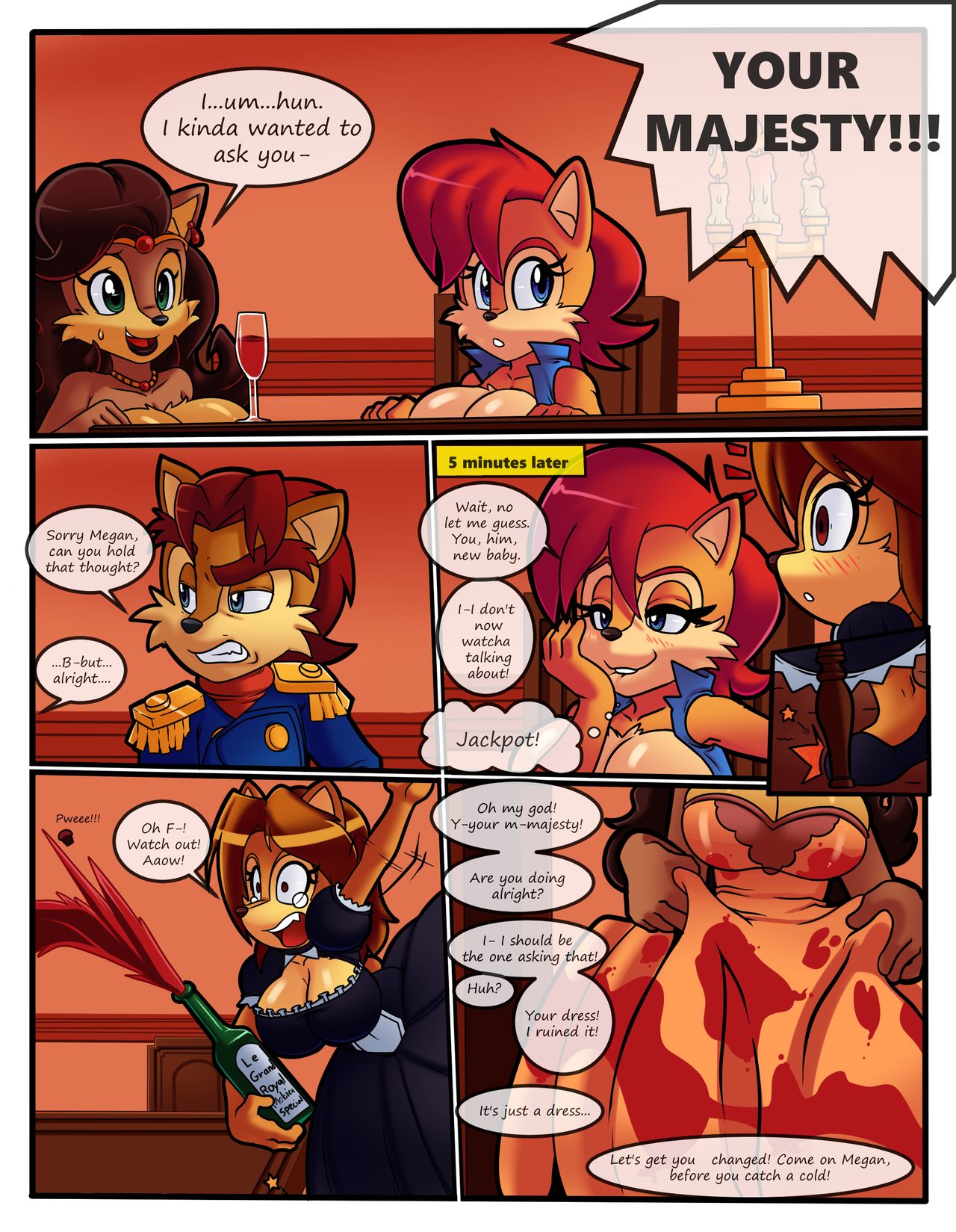 Royal Clusterfuck  On-going page 2 full