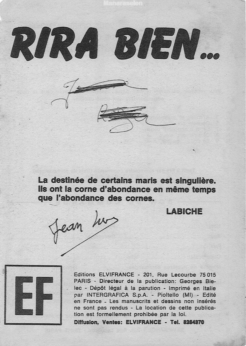 Elvifrance - Les cornards - 010 - Rira bien page 3 full