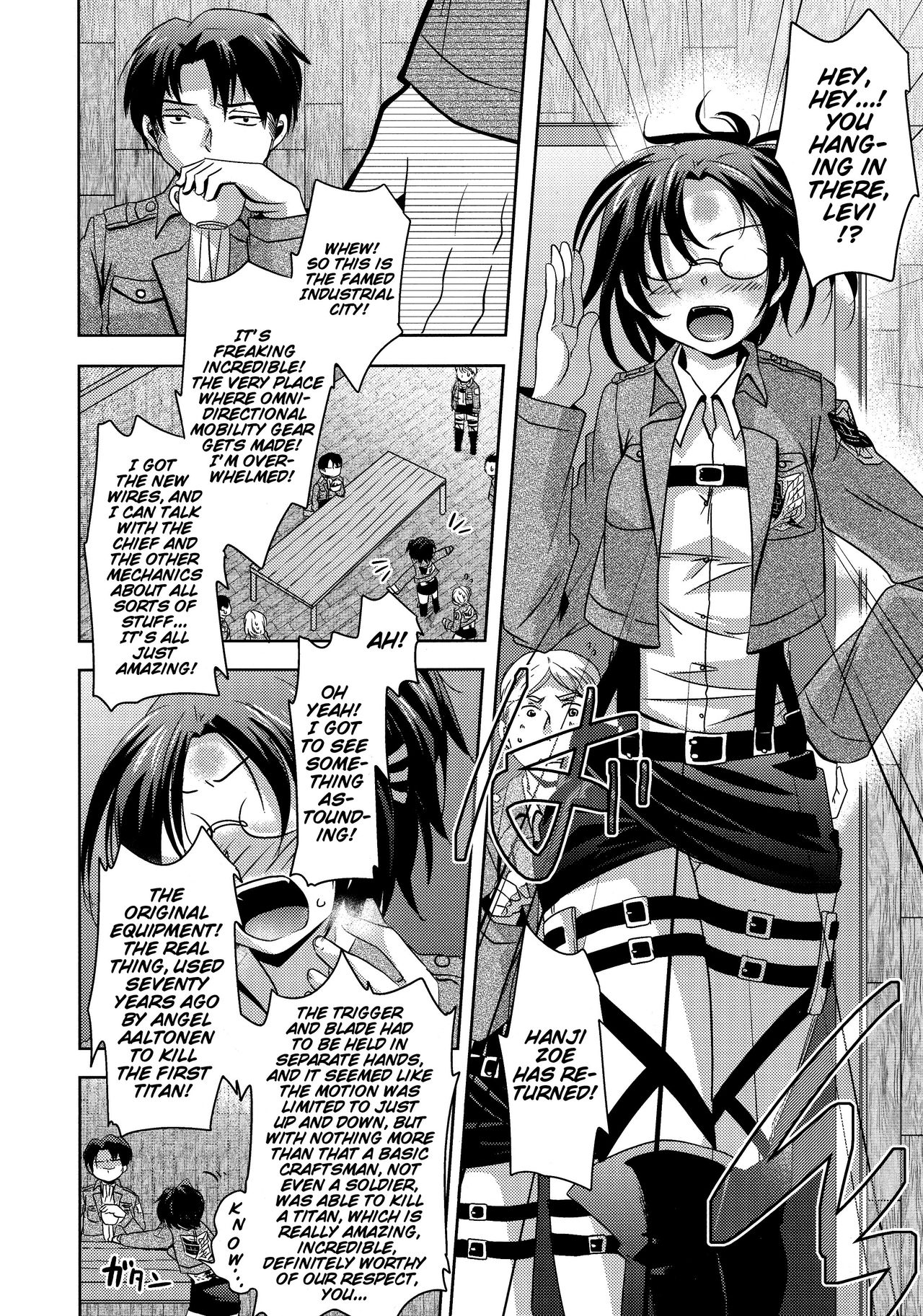 Shikkari shite kudasai Buntaichou. | Please take this seriously, Squad Leader. page 4 full