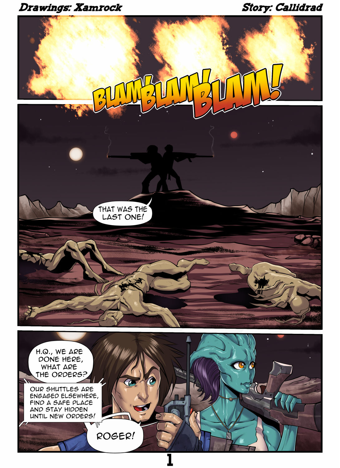 Aliens &amp; Sex Rescue Operation page 2 full
