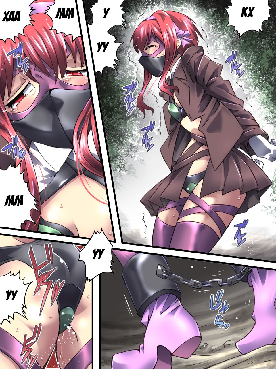Superheroine Yuukai Ryoujoku 8 - Superheroine in Distress - Chrome Rose Bell II page 9 full