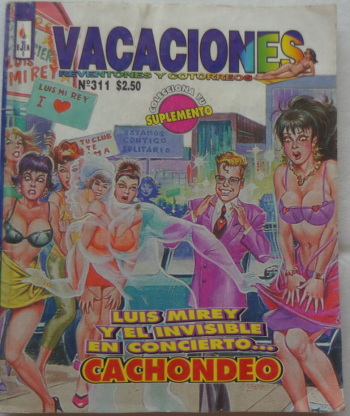 Vacaciones Reventones Y Cotorreos 311 cover
