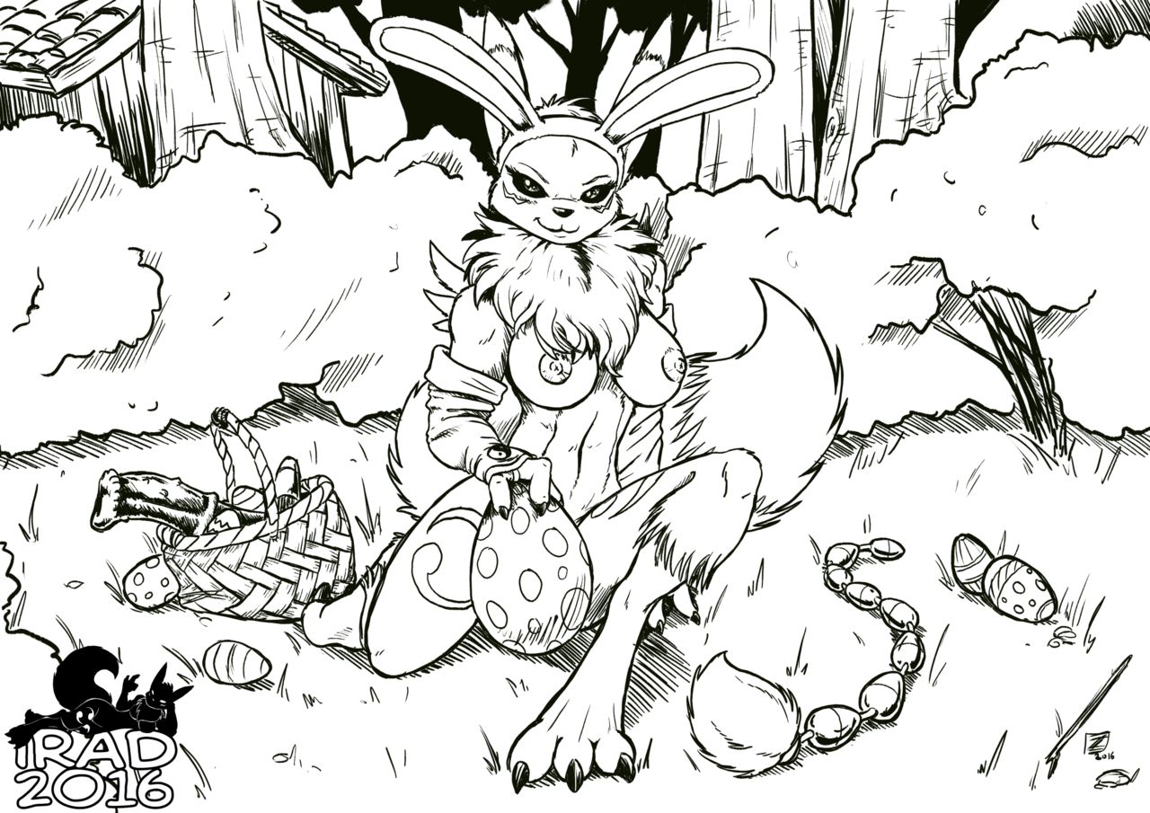 Easter Renamon page 1 full