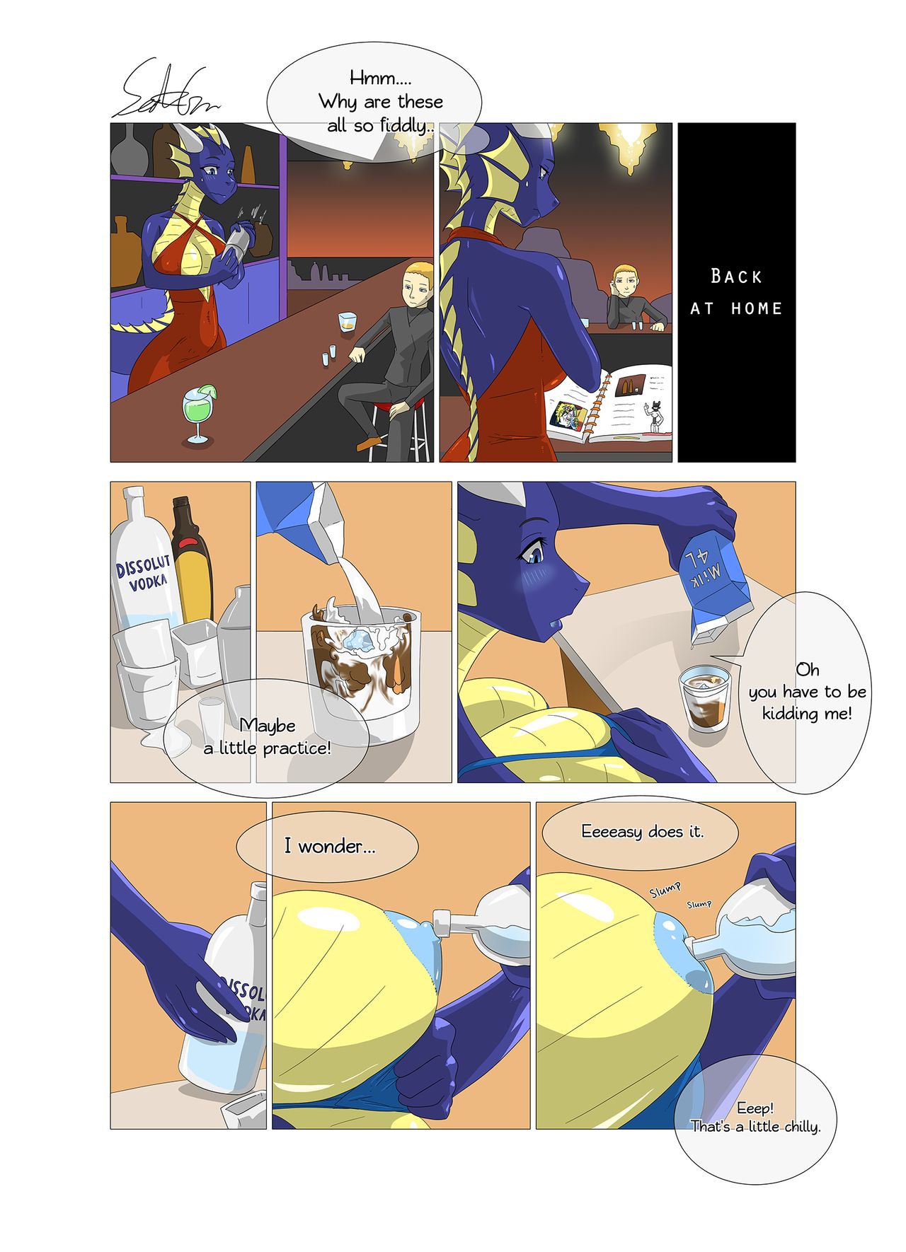 Milkshake Mischief page 1 full