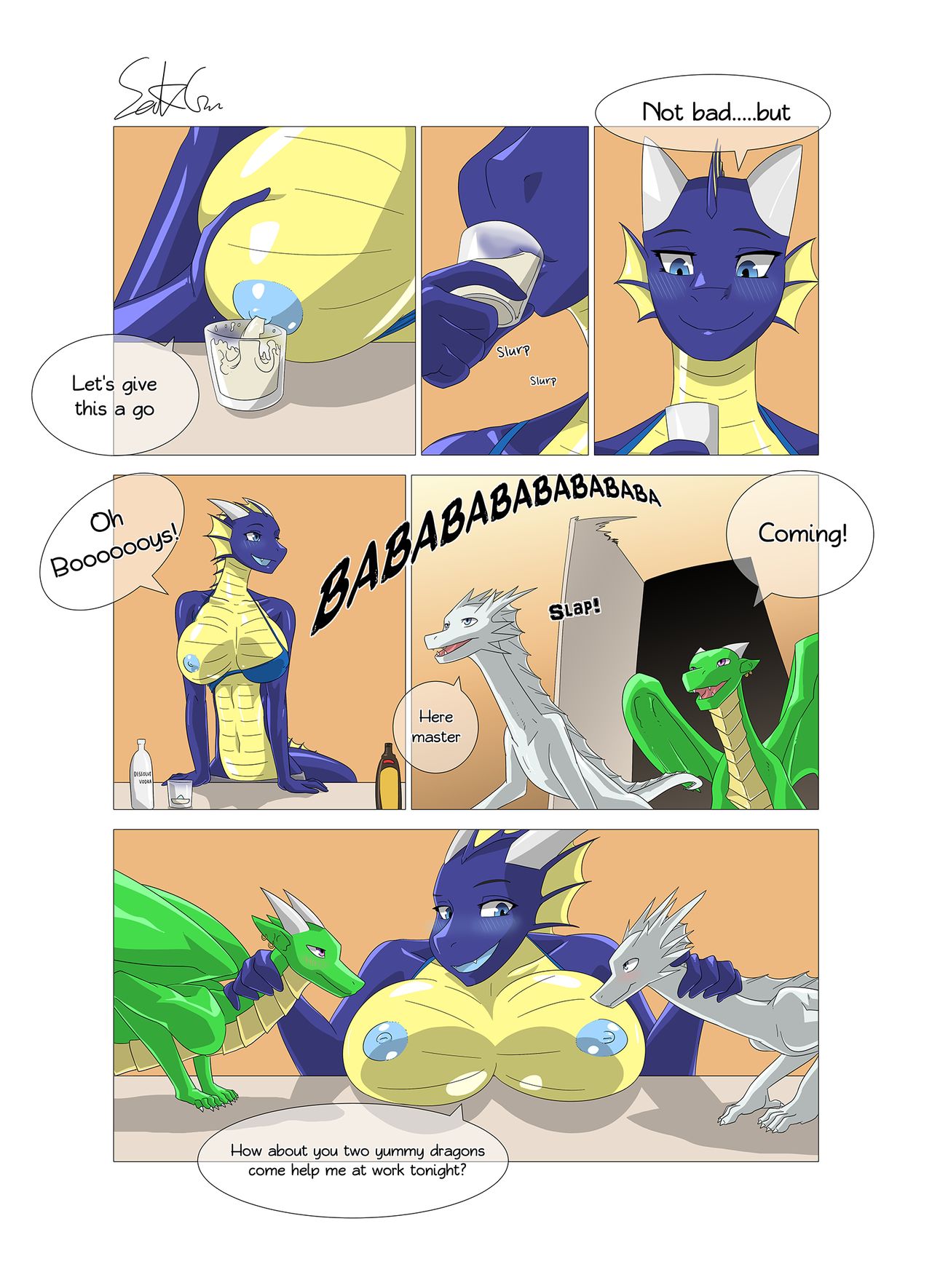 Milkshake Mischief page 2 full