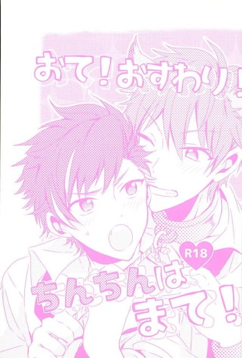 Ote! Osuwari! Chinchin wa Mate! cover