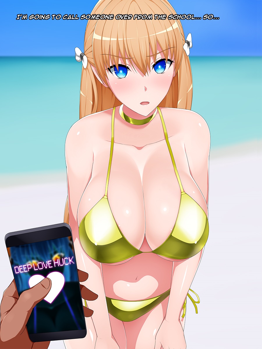 Deep Love Hack - Jiritsu Shinka Kyousei Program Hikentai Bakunyuu Ryuugakusei Sennou Choukyou Kiroku page 4 full