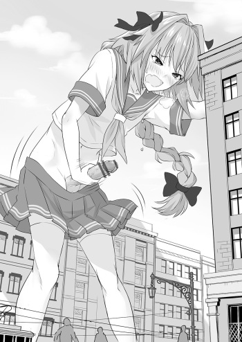 Kyodaika Saserarete Reiju de Ecchi na Koto o Saserareru Astolfo-kun cover