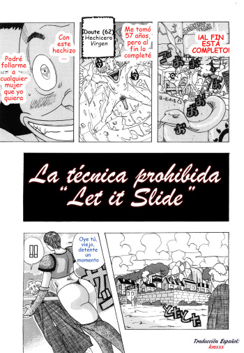 Kinjutsu Makali Tooru | La técnica prohibida Let It Slide cover