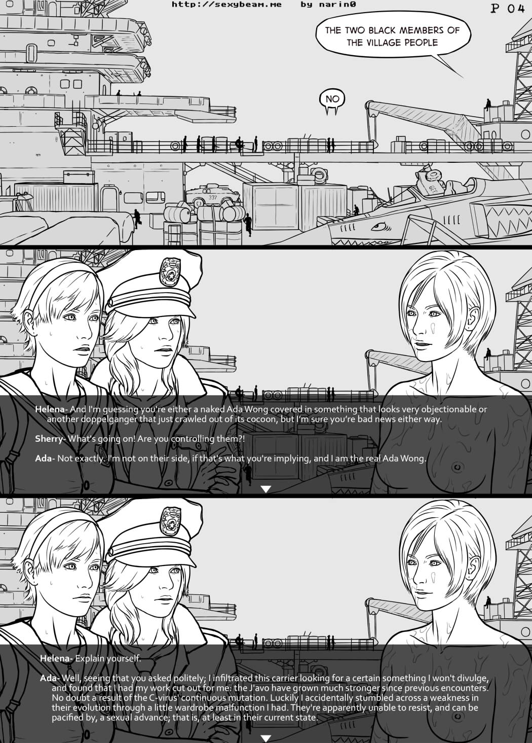 End of Survival Horror Ch. 1-2 page 5 full