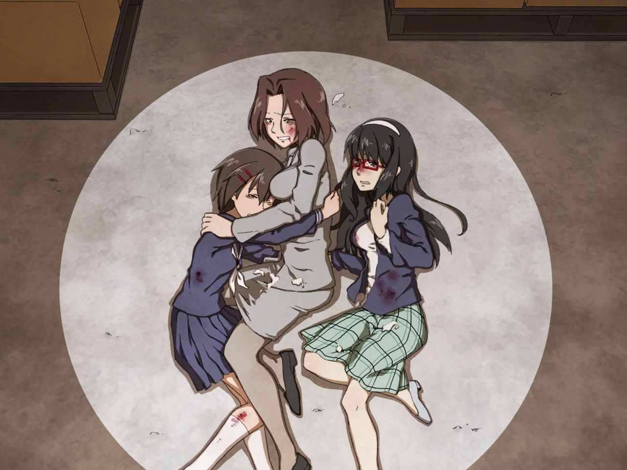 Hiiragi no Sanshimai Monogatari Hiiragi Momiji Hen - Rakka no Shou page 4 full