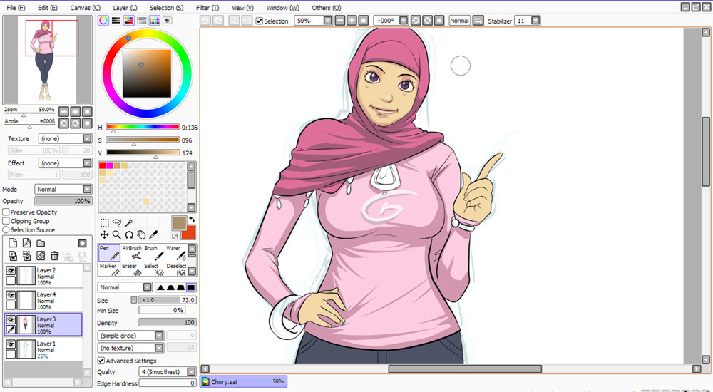 Hijab Cartoon page 7 full