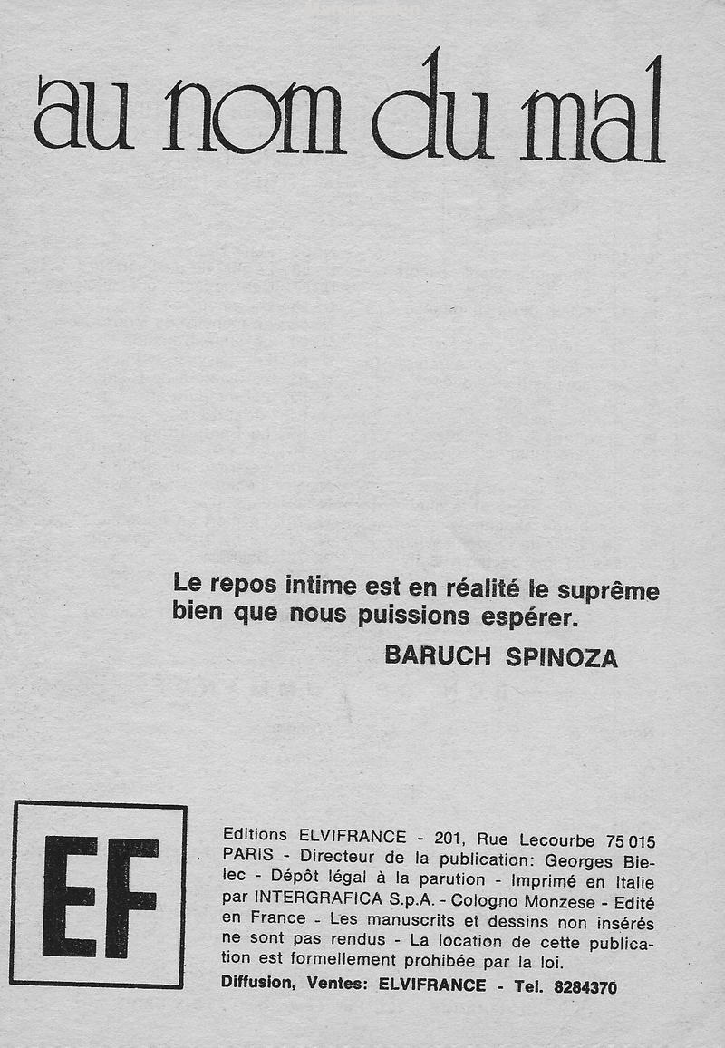 Elvifrance - Série jaune - 074 - Au nom du mal page 3 full