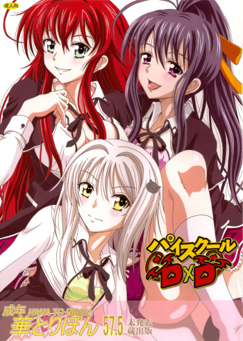 Seinen hana to ribon 57. 5 Paisukūru DxD cover