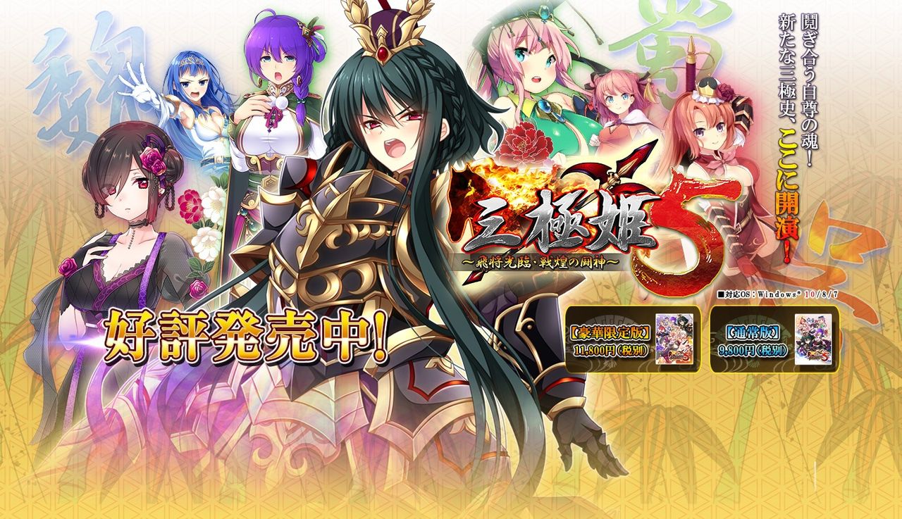 Sangoku Hime 5 Skillful Kamen and Battlefire's Battlefield Regular Edition page 1 full