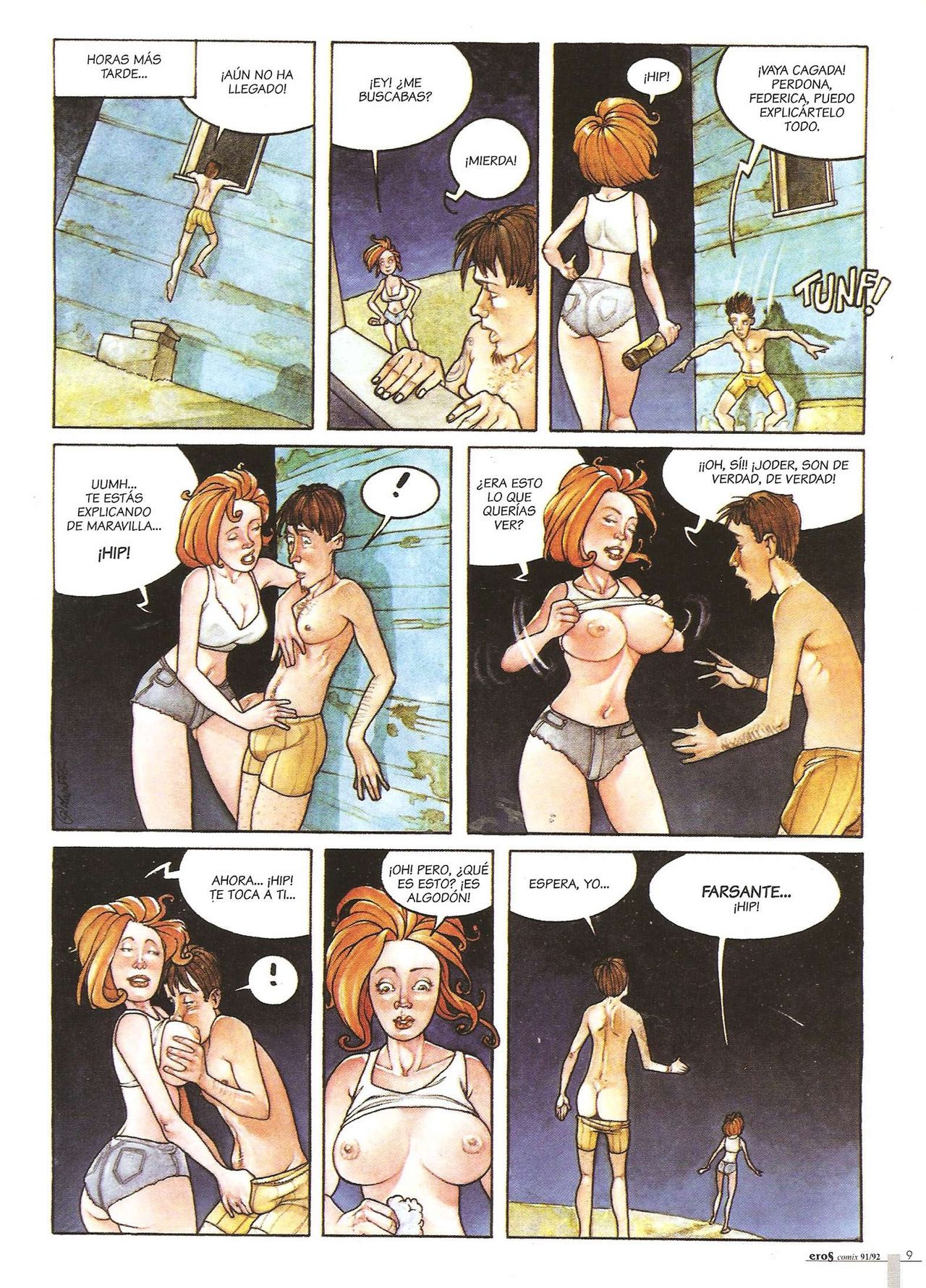 Eros Comix #91/92 page 9 full