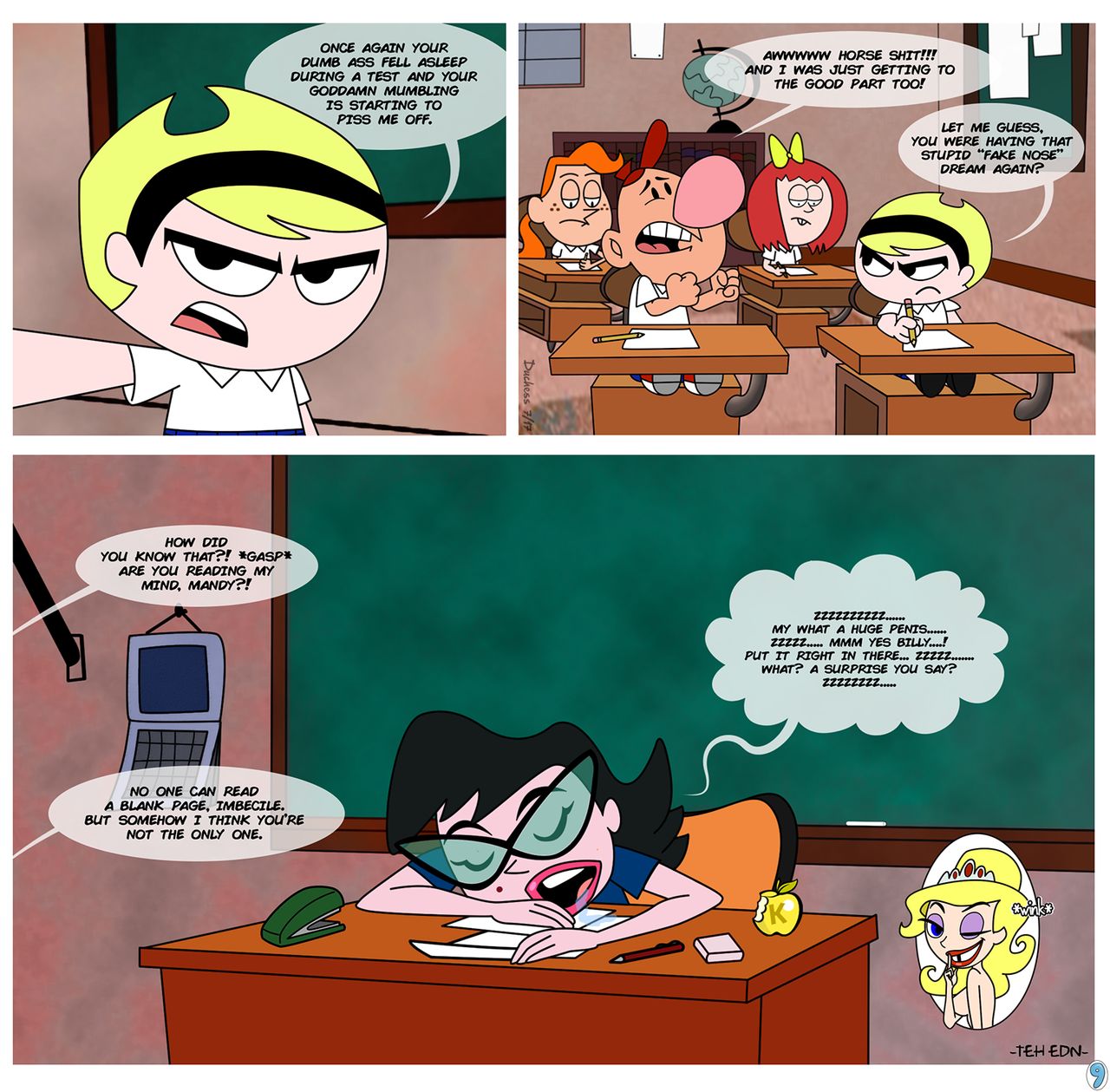 Hot For Teacher page 9 full
