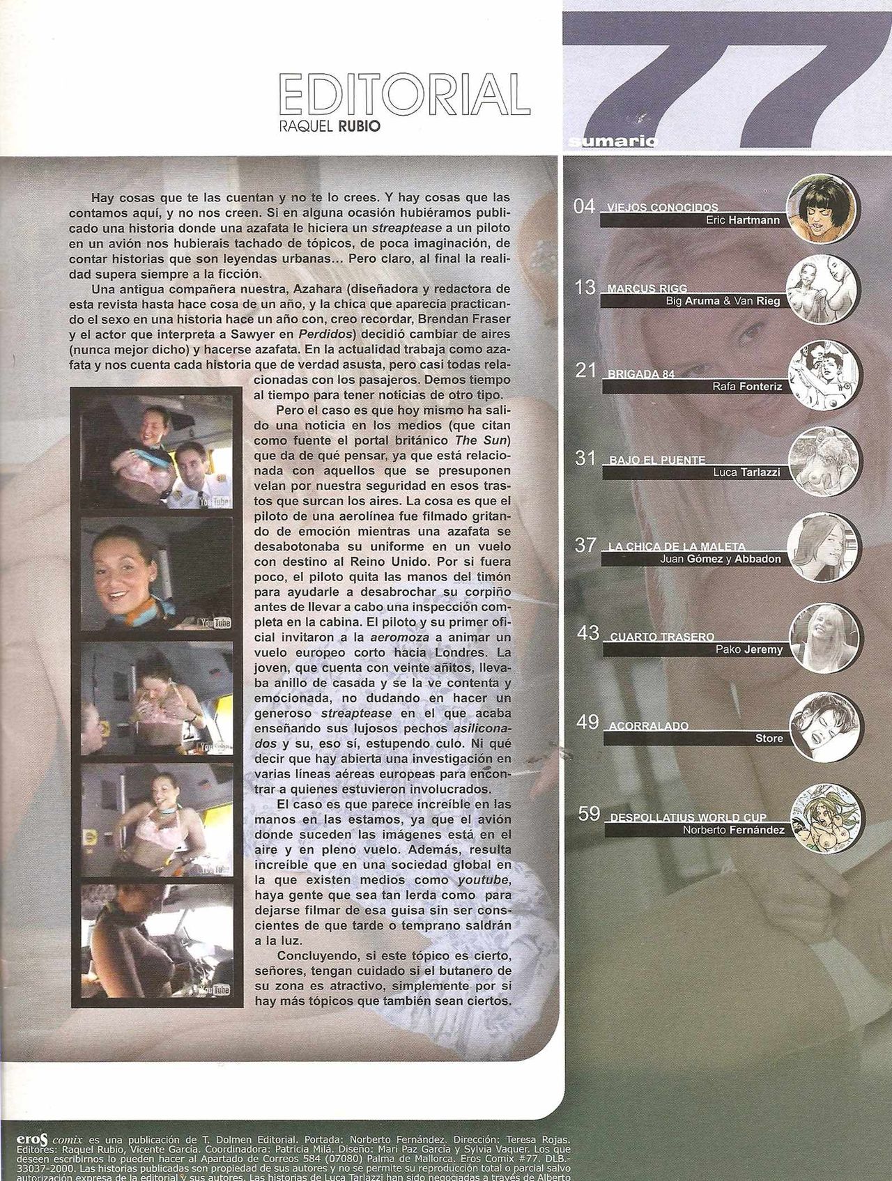 Eros Comix #77 page 3 full