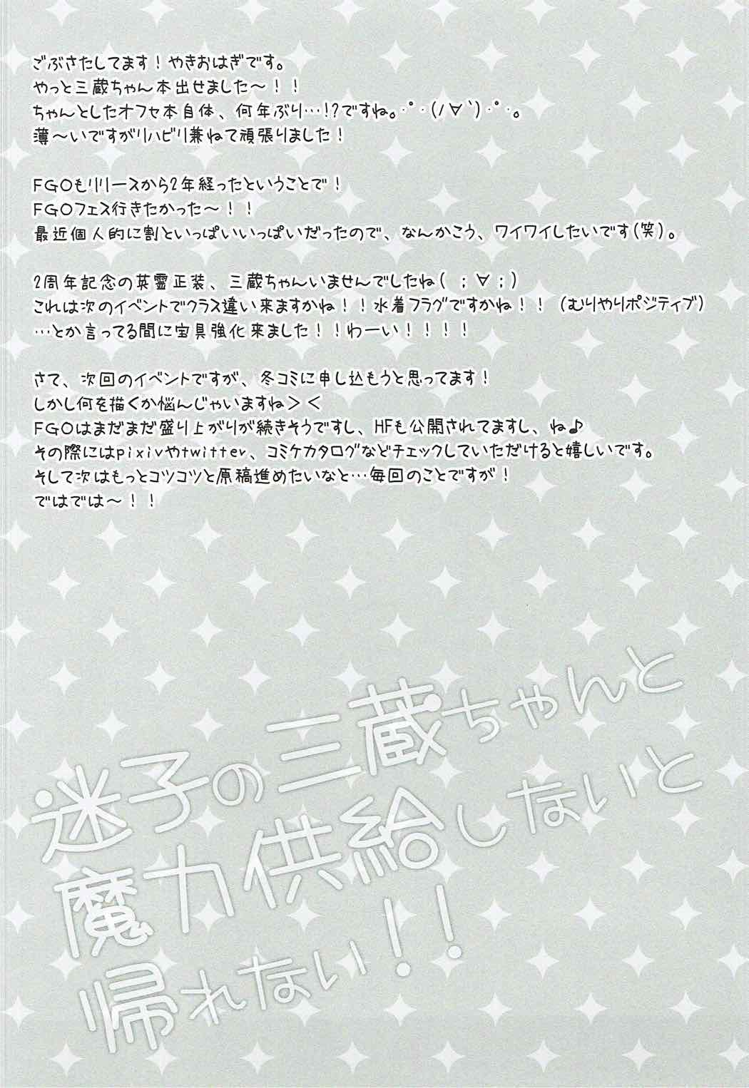Maigo no Sanzou-chan to Maryoku Kyoukyuu Shinai to Kaerenai!! page 3 full