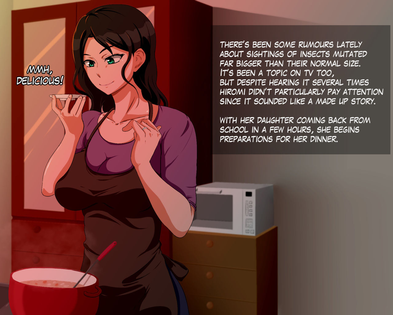 Kyodaika Shita Mushi ni Pheromone de Meromero ni Sare Haramasareru Onna-tachi page 3 full