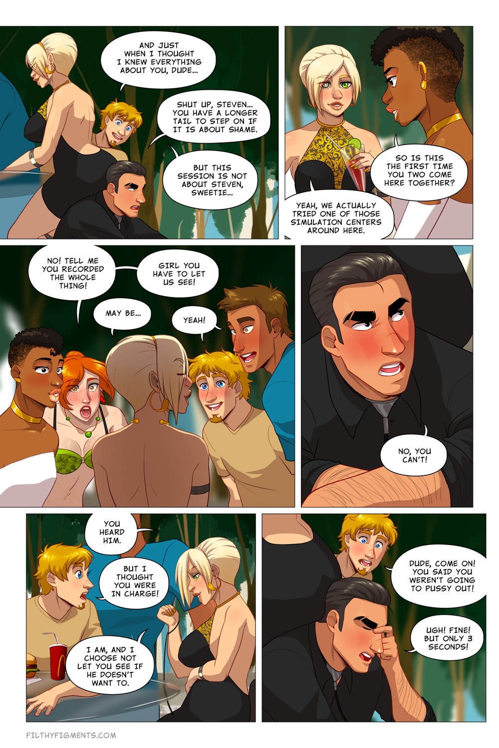 100 Percent 5 - Walking the Dog page 8 full