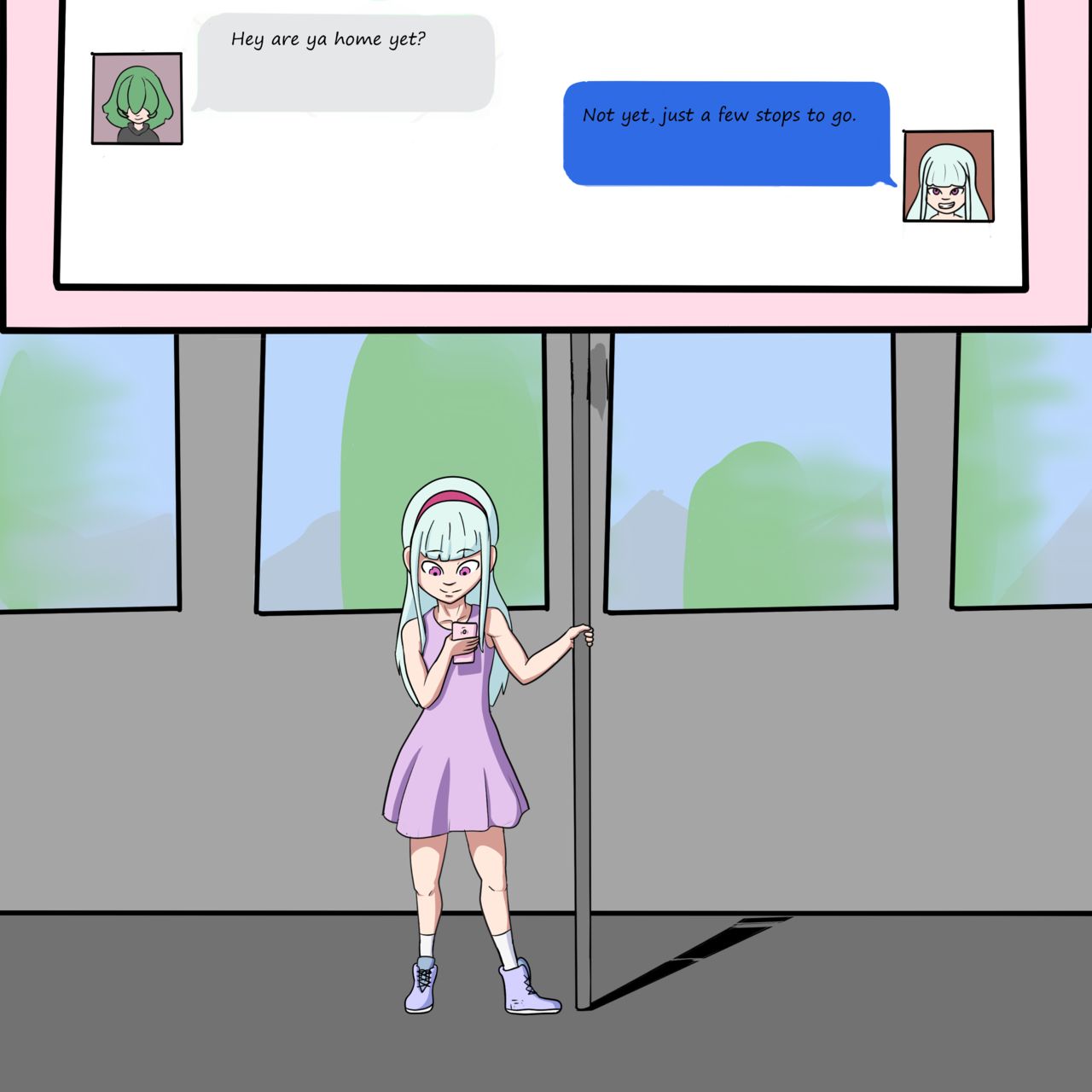 Loli on a train page 1 full
