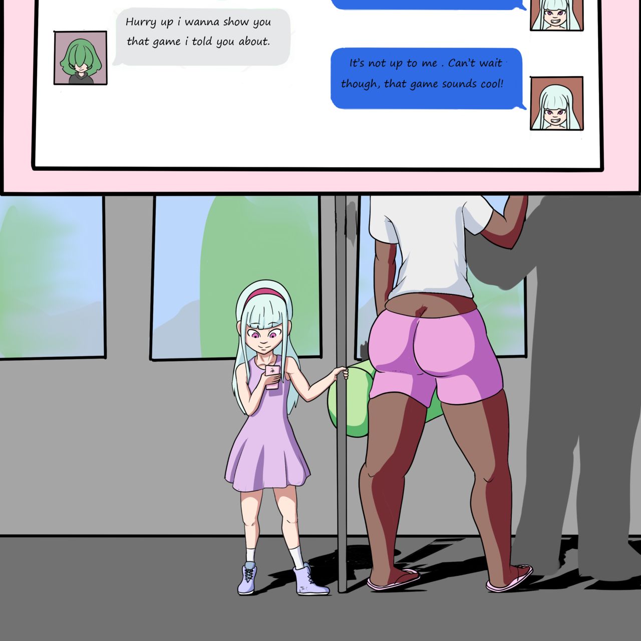 Loli on a train page 2 full