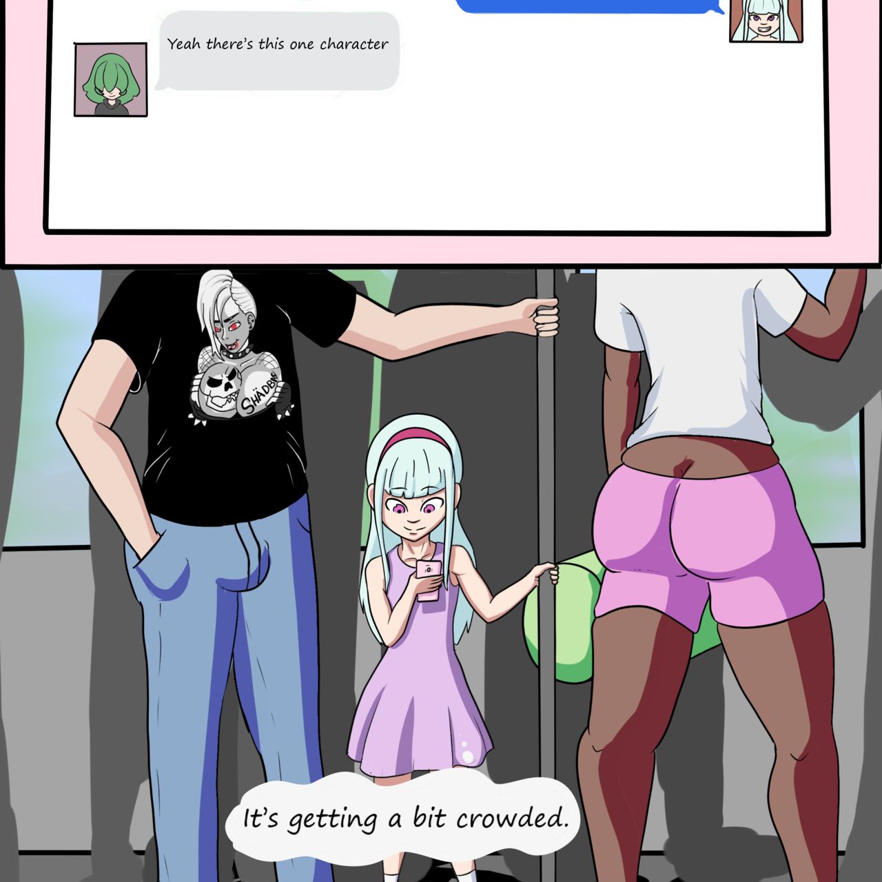 Loli on a train page 3 full