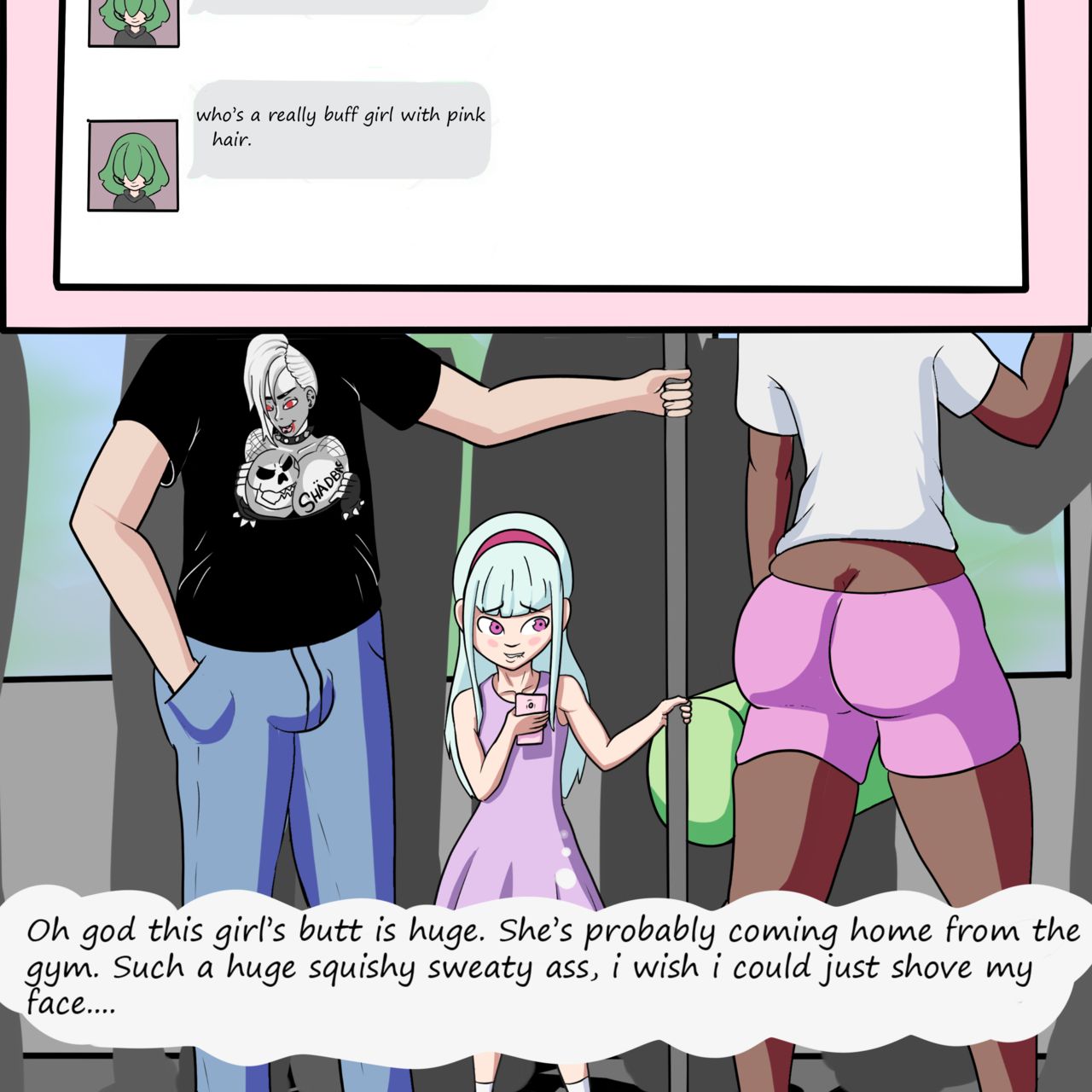 Loli on a train page 4 full