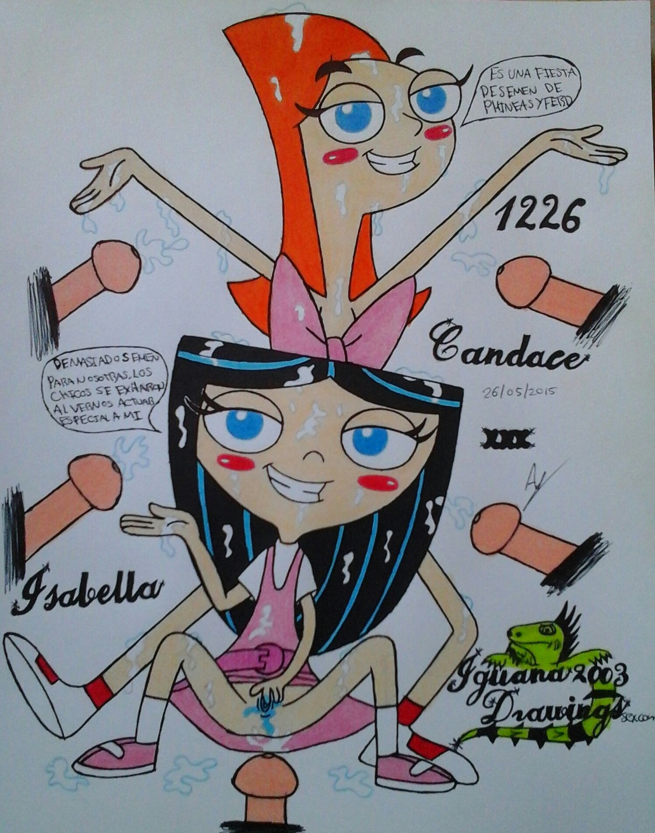 ARTIST Iguana 2003 drawings sex com page 1 full