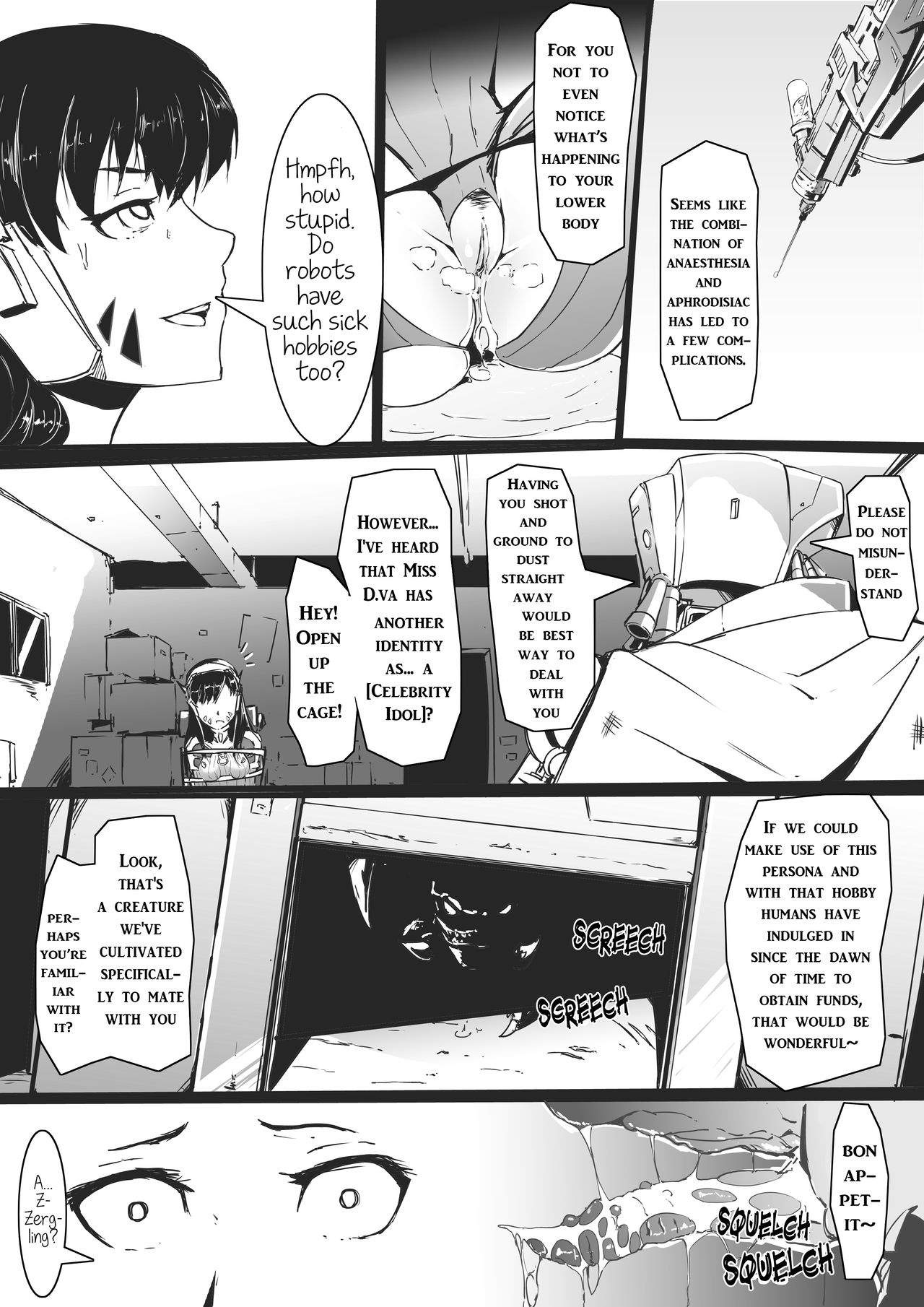 《Overwatch》 Doujin D.VA01 page 3 full