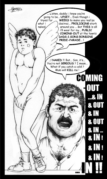 Coming-out... &amp; in &amp; out &amp; in &amp; out &amp; in... &amp; IN! &amp; IN! &amp; IN!... IN!! cover