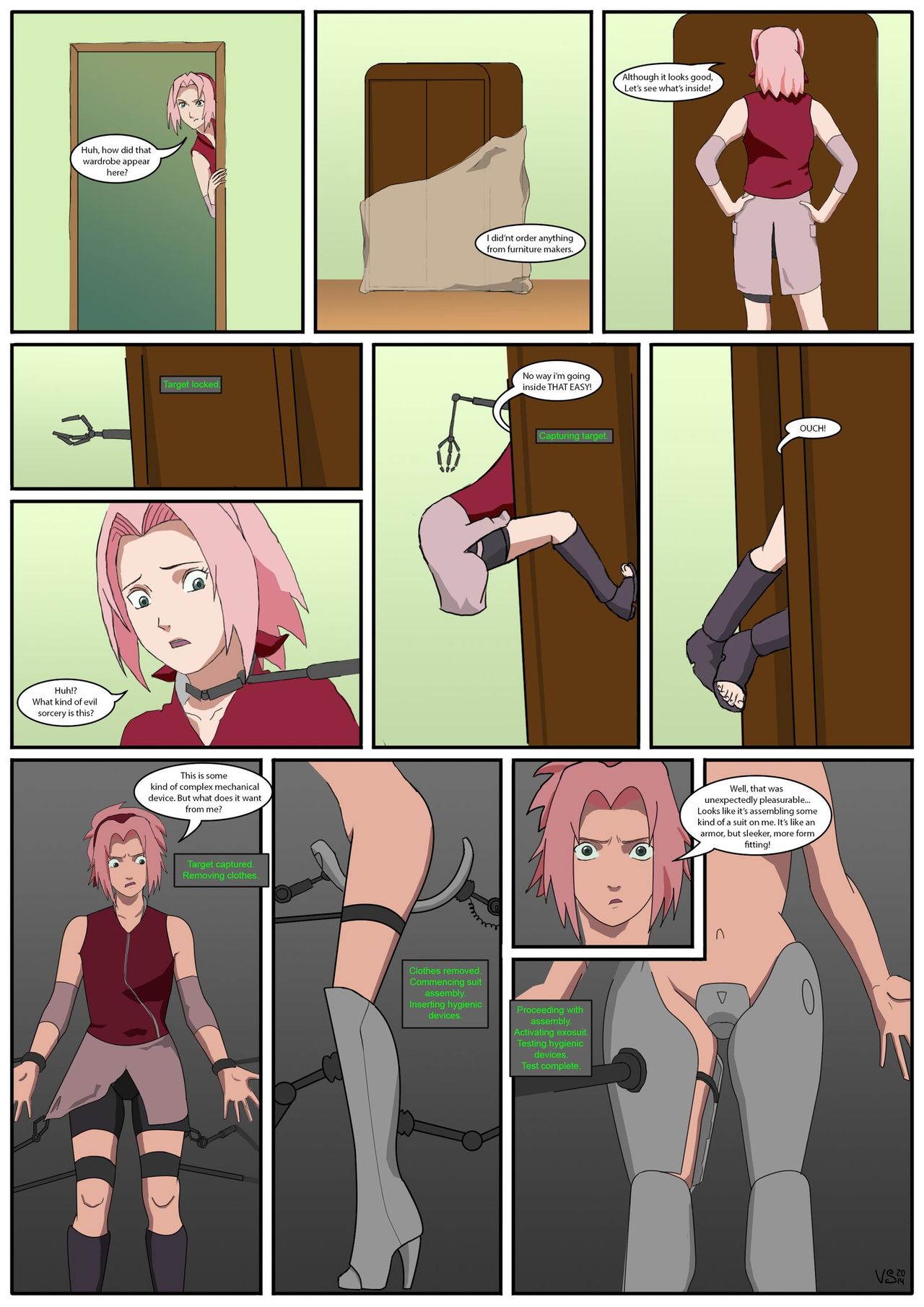 Sakura Sexbot TF page 1 full