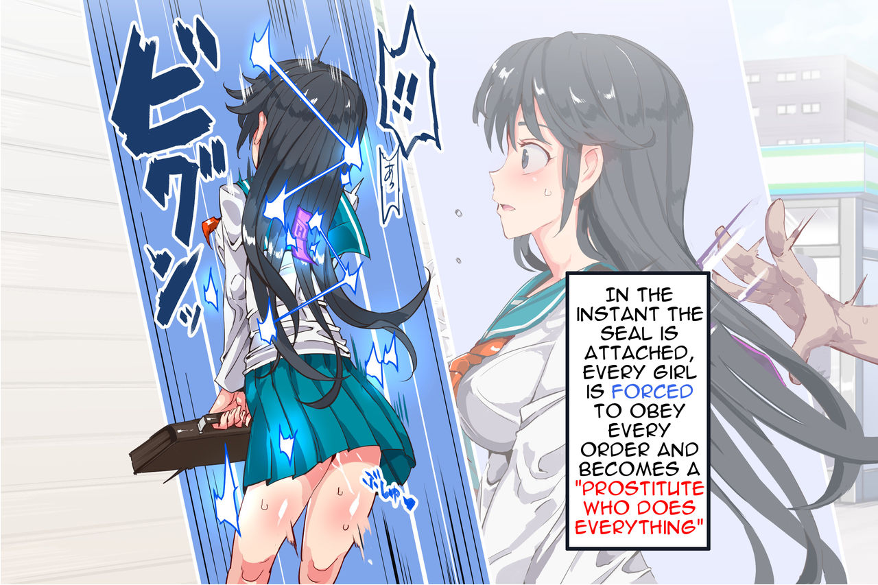 Ningen Ayatsuri Item - Dokodemo Fuuzoku Seal ~Harareta Shunkan, Zettai Fukujuu Mesu Dorei ni Naru Onna-tachi~ page 7 full