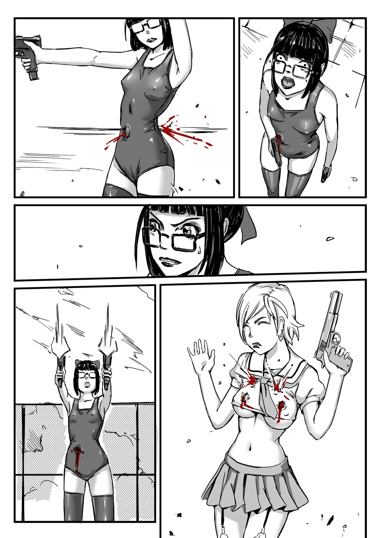 School girls duel page 2 full